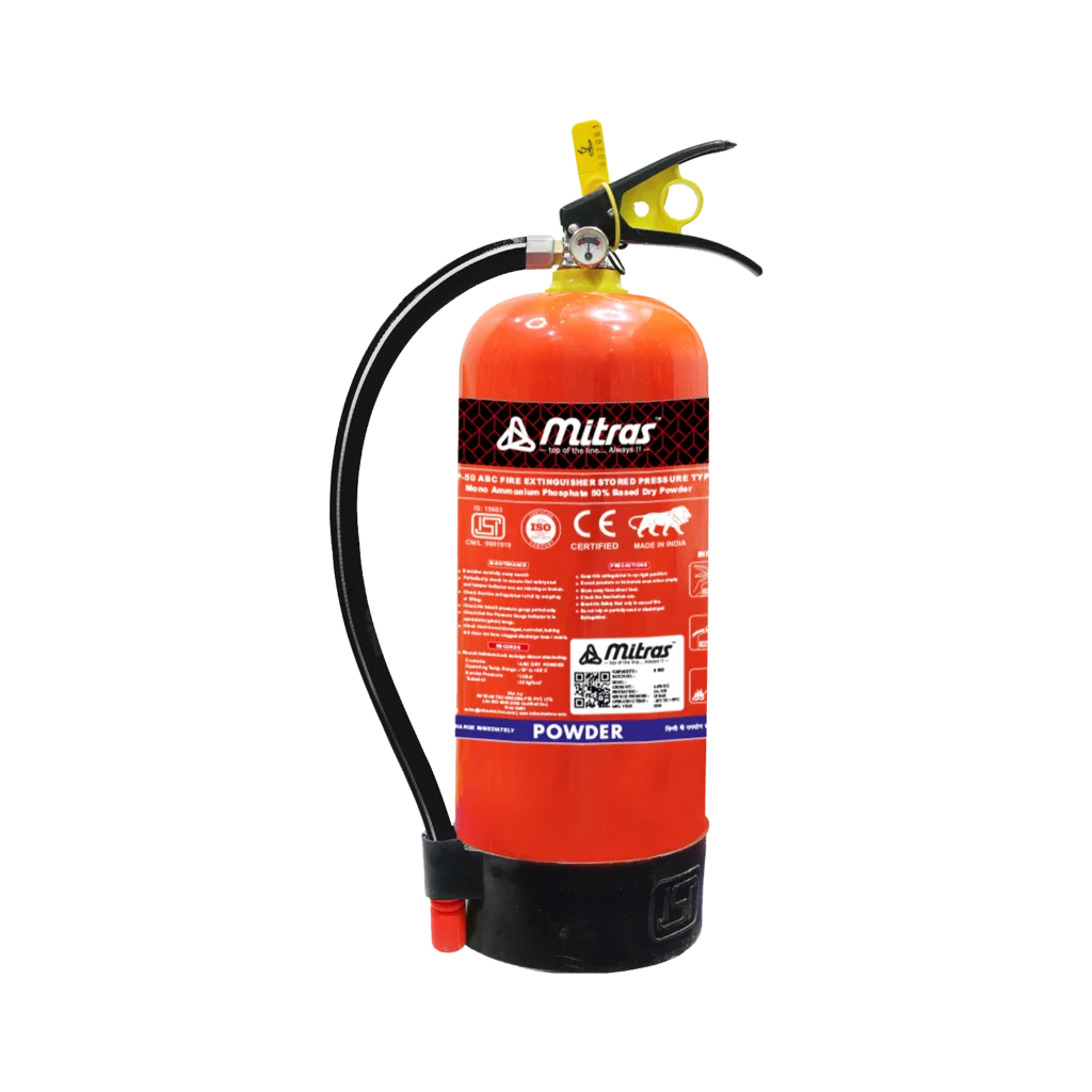 ABC Powder Based (Stored Pressure) Type Portable Fire Extinguisher (IS : 15683)​